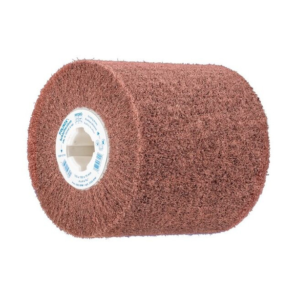 4" x 4" POLINOX Non-Woven Finishing Drum - 3/4" Keyed A.H., PNL Type - 180 Grit
