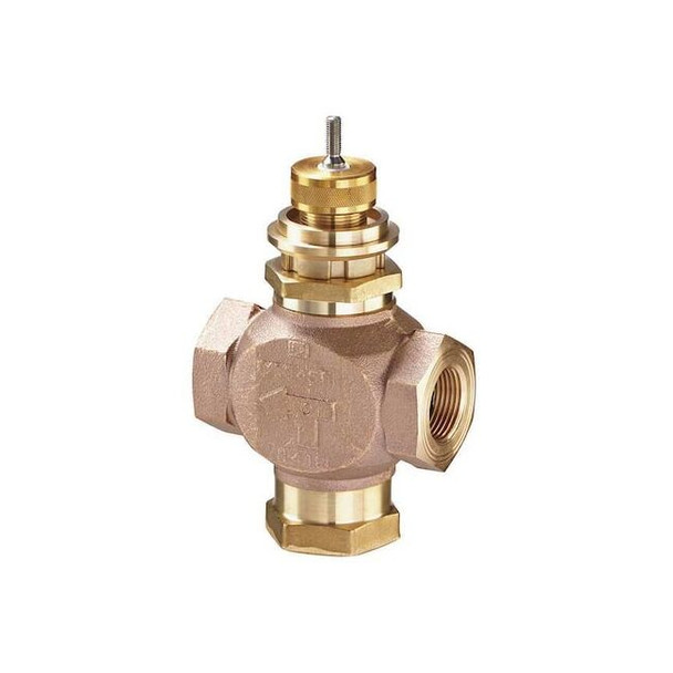 Johnson Controls Globe Valve,3-Way Mixing,1/2 In,(F)NPT VG7842CT