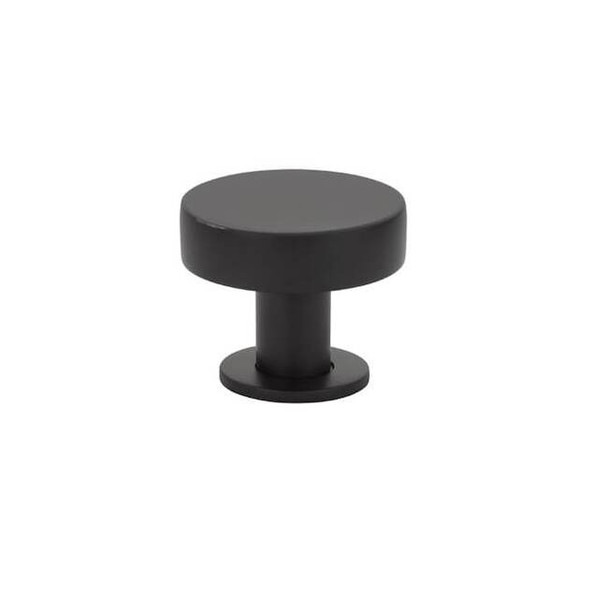 Emtek Flat Black Knobs 86323US19 86323US19