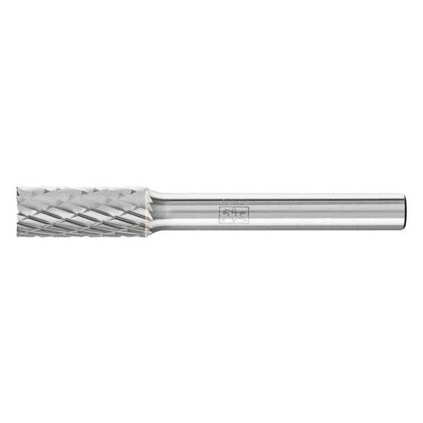 Carbide Bur - Cylind. (End Cut), DBL Cut - 5/16" x 3/4" x 1/4" Shank - SB-2