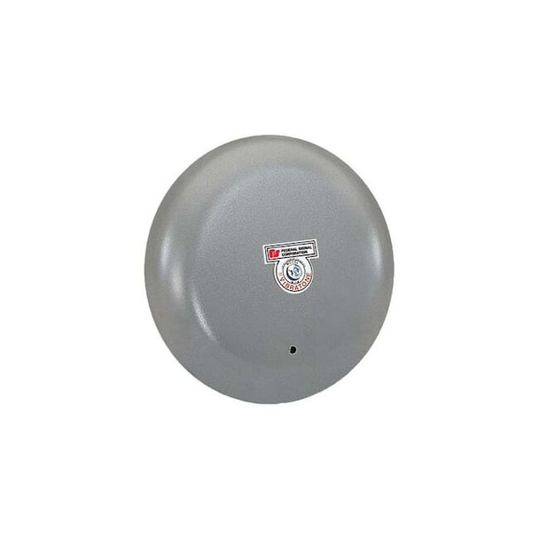 Gong Bell, Bell, Continuous, Not Applicable, 102 dBA, Gray, Ceiling; Wall Mount