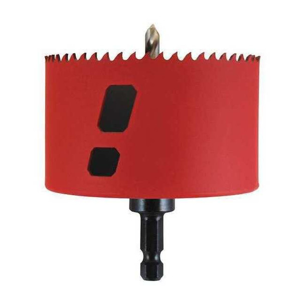Morse Hole Saw,Diameter:3.25",Bi-Metal MHSA52C