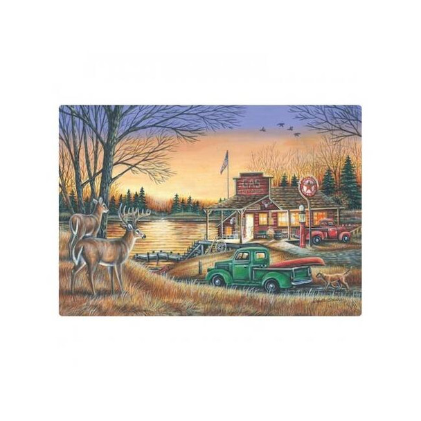 Hoffmaster 10" x 14" Peaceful Evening Paper Placemats,PK1000 311123