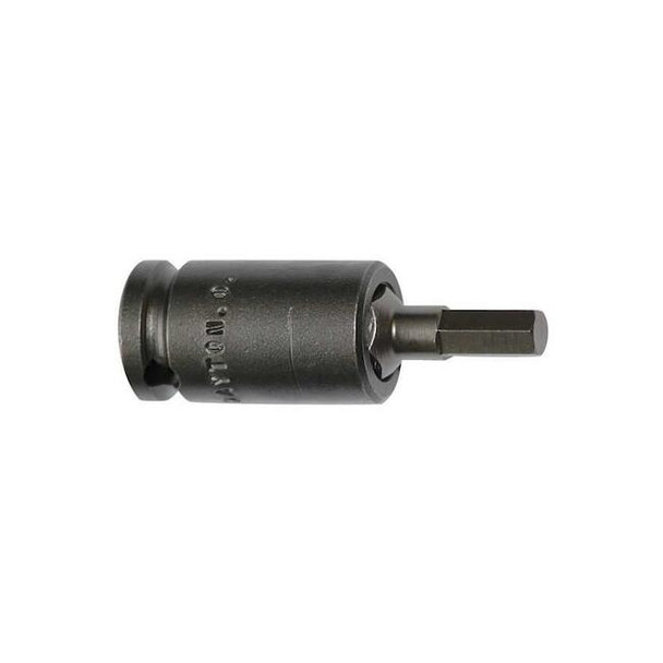 Apex Tool Group Socket Bit,3/8 in. Dr,8mm Hex,PK5 SZ-3-7-8MM-5PK