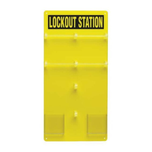 Brady Lockout Board,Unfilled,23-1/2 In H 50991