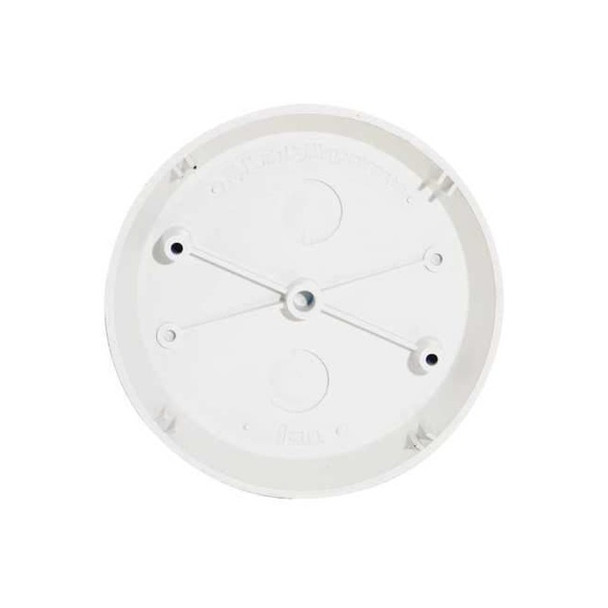 W F Harris Lighting Surface Mount Wiring Box,White,5" L 1-BW