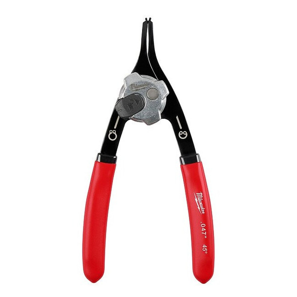 Milwaukee Tool Retaining Ring Plier,0.047" Tip Diameter 48-22-6534