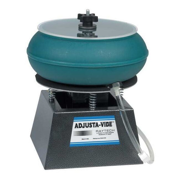 Raytech Vibratory Tumbler With Drain,0.18 Cu.Ft. 23-024