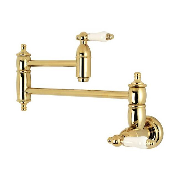 Restoration KS3102PL Wall Mount Pot Filler Kitchen Faucet KS3102PL
