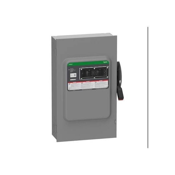 Safety Switch, Fusible, 3PST, Three Phase, NEMA 1, Indoor, Steel