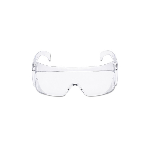 Tour-Guard™ V Protective Eyewear, Clear Polycarbon Hard Coat Lenses, Clear Frame