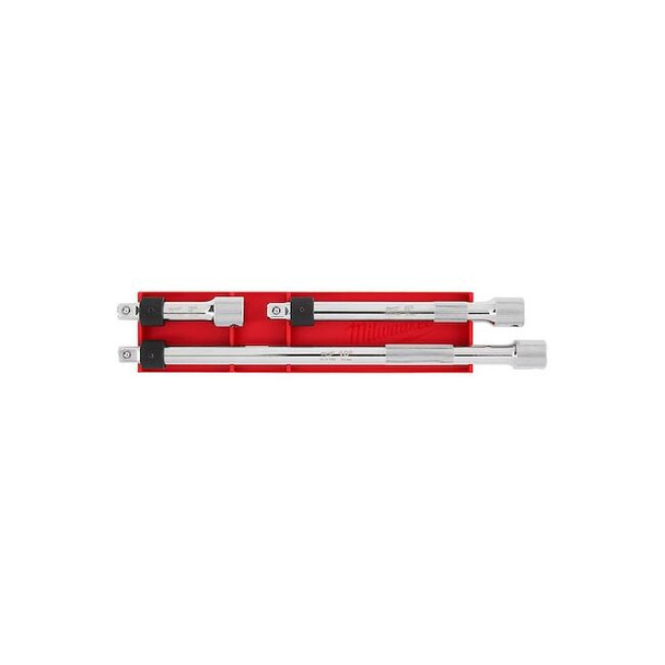 Milwaukee Tool Socket Extension Set,3/8" Drive,3 Pieces 48-22-9361