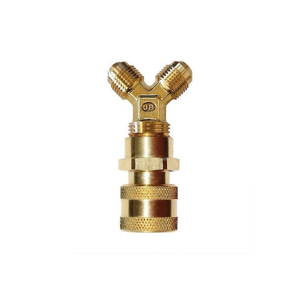 Jb Industries Quick Coupler,3 1/4 in L,1/2 in Connect QC-208