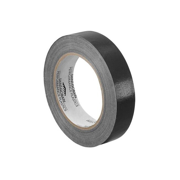 Tapecase Cloth Tape, Black, 36 yd L, 1 in W 15D366