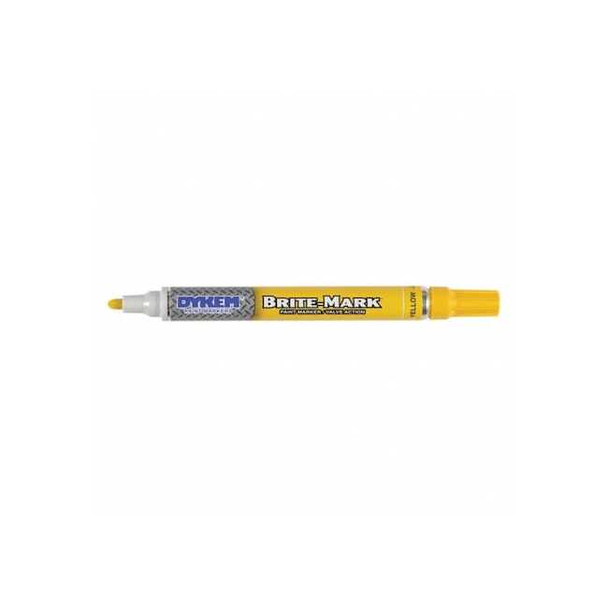 Dykem Brite-Mark Regular Line Yellow Marker 8030-8404