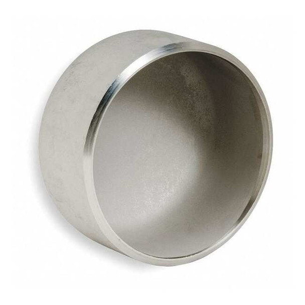 3/4 in. 304L Stainless Steel Butt Weld Cap, Schedule 40, ASTM A403