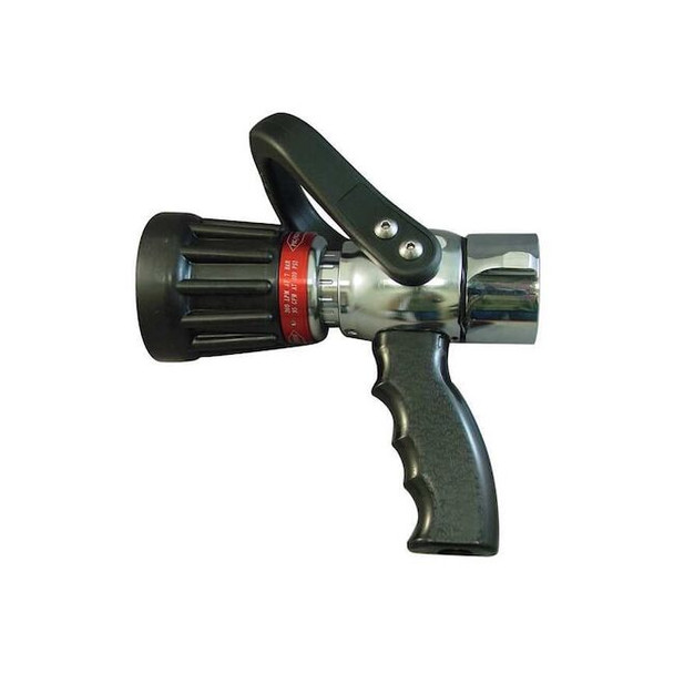 Moon American USCG Fire Hose Nozzle,1-1/2 In.,Black 509P-1522