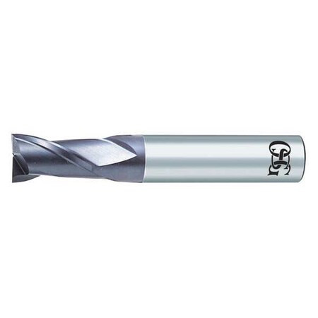 Osg Carbide End Mill,2.00mm dia,10.00mm Cut 71200216