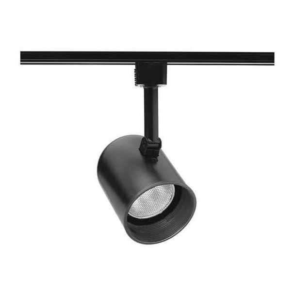 Juno Lighting Track Light Head,Cylinder,Blk/Blk,3.5in R501 BLB BL