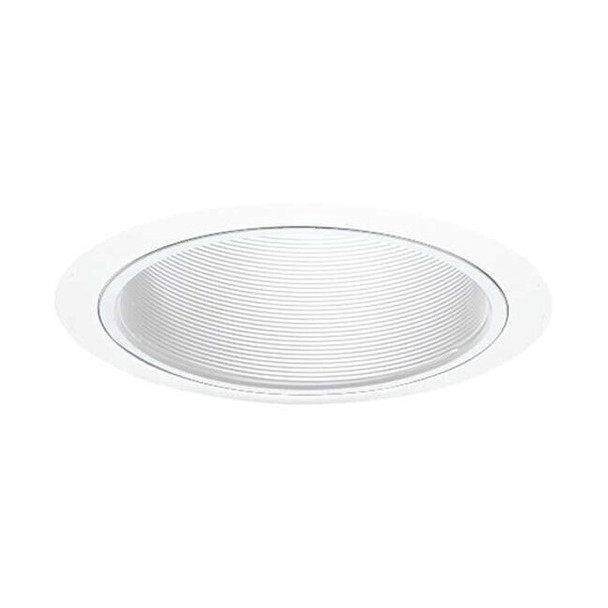 Juno Lighting RcssdDwnltTrim,6in,Wht/Wht,Baffle,Srs24 24 WWH