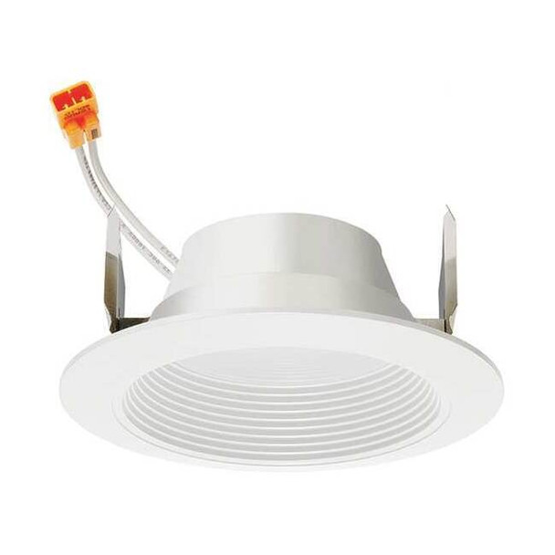 LEDRetrofitKit,4in,600lm,3000K,Wht,Alum