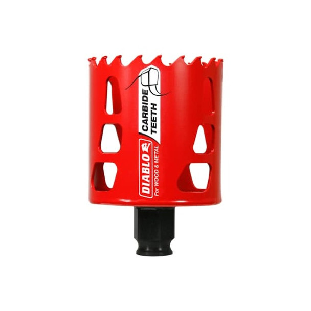 Diablo Hole Saw,Diameter:2 3/8",Carbide Tipped DHS2375CT