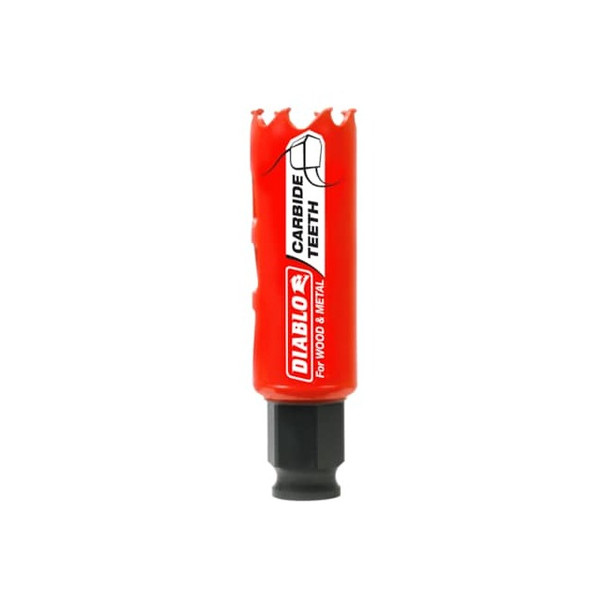 Diablo Hole Saw,Diameter:1",Carbide Tipped DHS1000CT