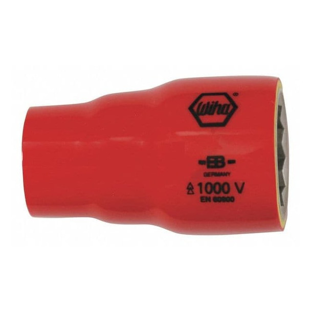 Wiha 1/2 in Drive, 1" Hex, SAE Socket 31718