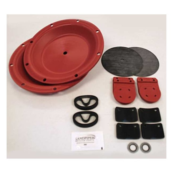Sandpiper Fluid End Repair Kit, Buna-N Flap, 1 in 476.286.360