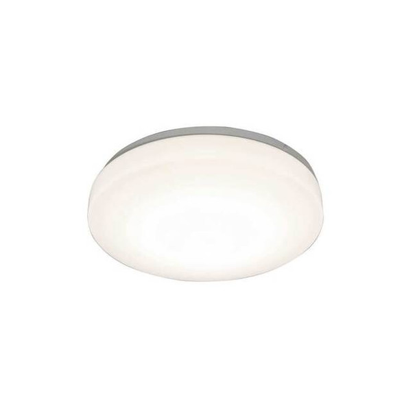 Afx LED Flush Mount, 19 in D, White, Steel C2F19L5AJUDWH