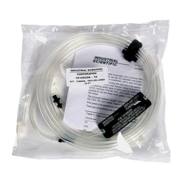 Industrial Scientific Sampling Tubing Kit, 1/8 in. x 30 ft. 18109206-30