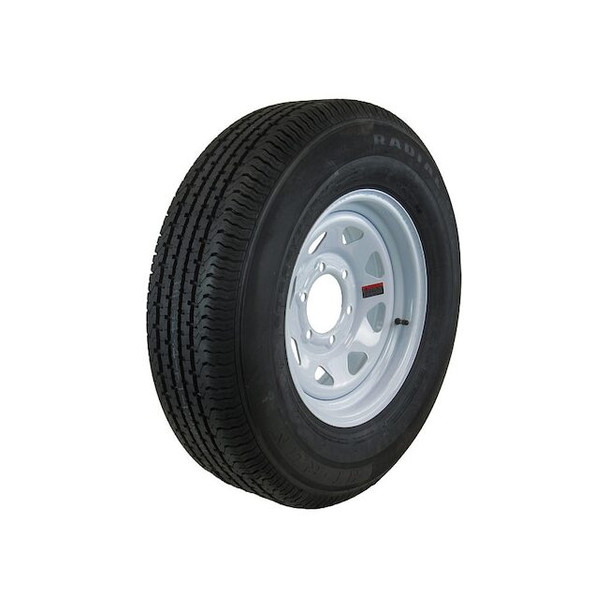 Hi-Run Trailer Tire Wheel Assembly,15x6 6-5.5 ASR1205