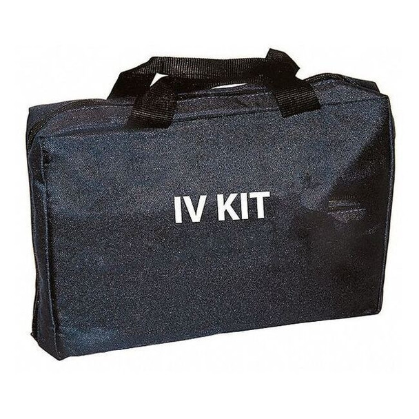 Medsource IV Bag, Polyester, 12 1/2 in L, 8 in W, Blue MS-B3361