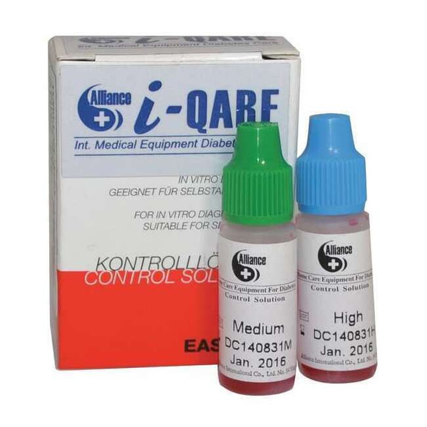Medsource Glucose Test Solution,Plastic MS-76016