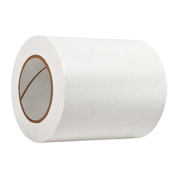 Masking Tape, 2 in W x 60 yd L, 4.9 mil Thick, White, Rubber Adhesive, 24 PK