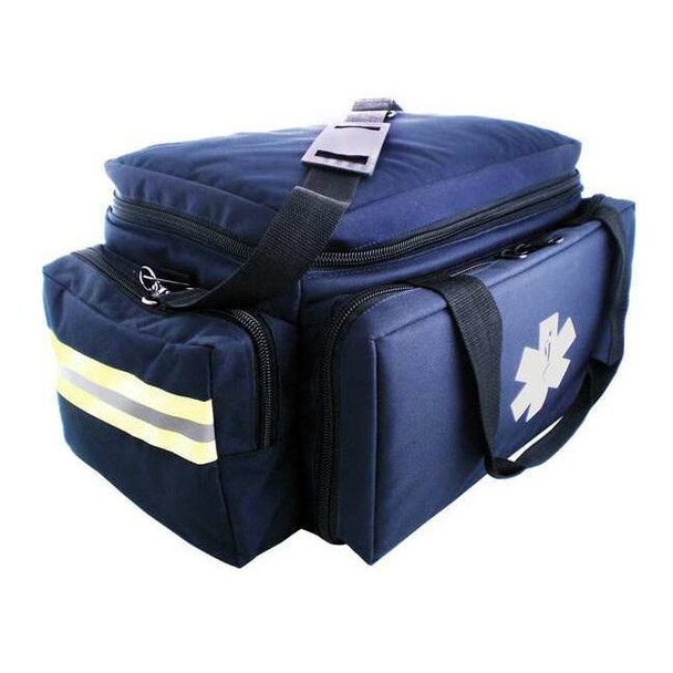 Medsource Trauma Bag, Polypropylene, 20 in L, 12 in W, Blue MS-B3321