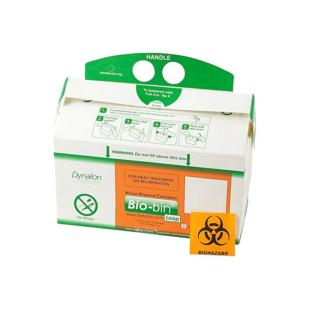 Dynalon WasteDisposalContainer,9inL,PK50 797303-0002