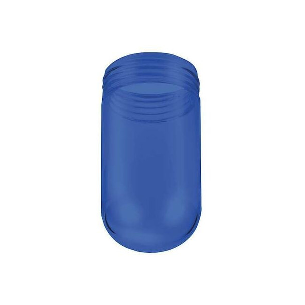 Hubbell Killark GlassGlobe,3 1/2"L,3 1/2"W,5 1/4"H,Blue VBGP-100