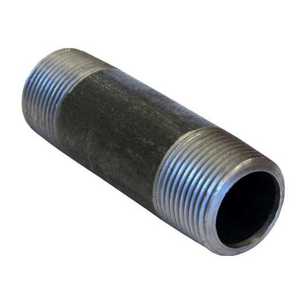 Beck Pipe Nipple, Steel, 1 in, NPT x NPT 0330523200