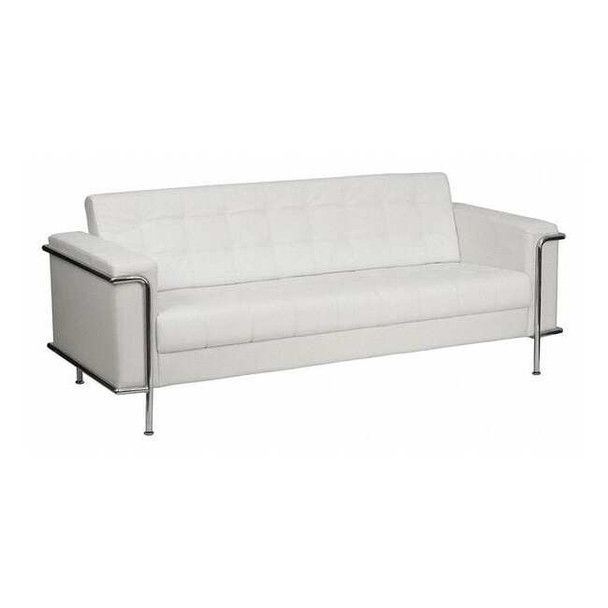 Sofa, 33" x 31-1/2", Upholstery Color: White
