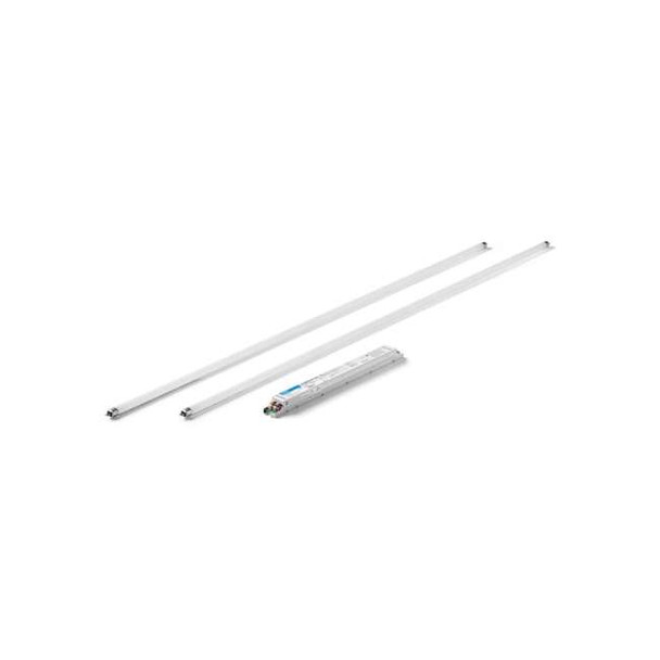 Lutron LED Retrofit Kit, 4 ft L, 120/277V AC 3LD4T5H-2M40-1