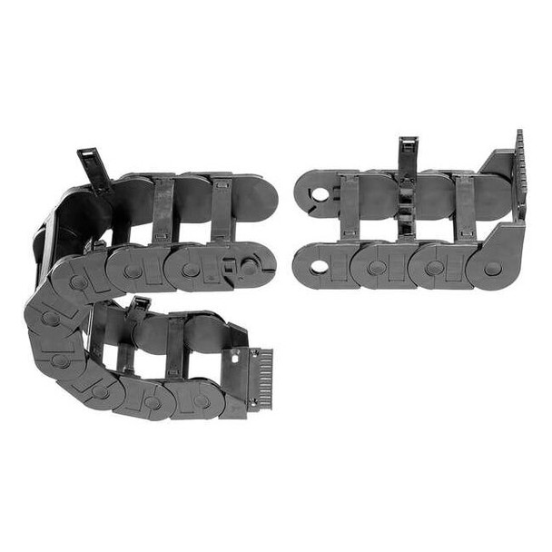 Igus Cable Carrier,Med,Open,OW3.74In / 95mm 350-075-100-0-4