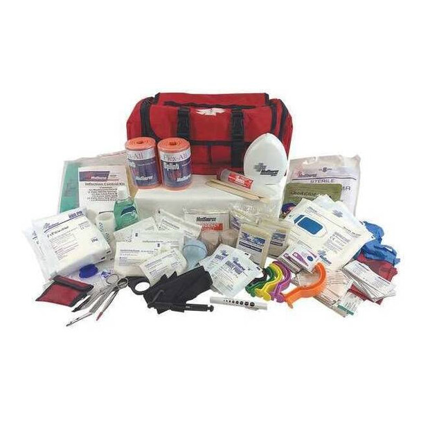 First Responder Kit, Nylon Bag, 29 Components, 6 People Served