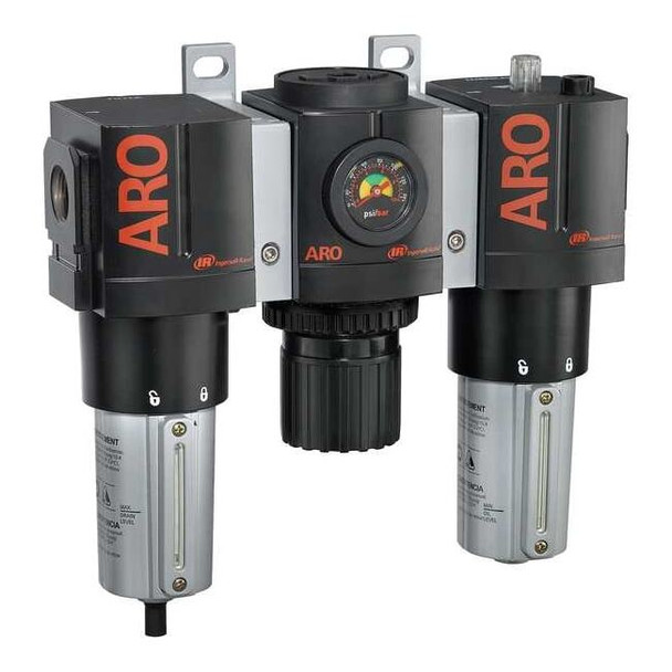 Aro Filter/Regulator/Lubricator, 0 to 140 psi C38451-810