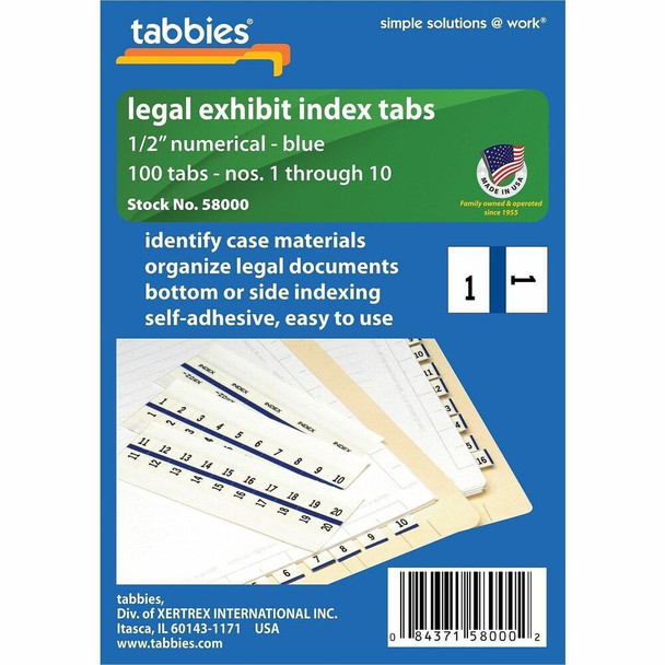 Tabbies  Index Divider 58000