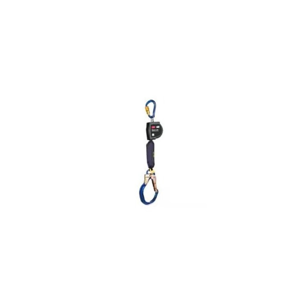 Nano-Lok Self Retracting Lifeline, 9.0 ft Length, Carabiner, Aluminum, 1 Leg(s)