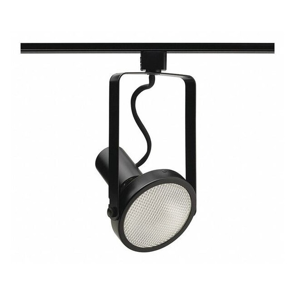 Juno Lighting Track Lighting Head,Gimbaled,Blk,5 1/8in R534 BL