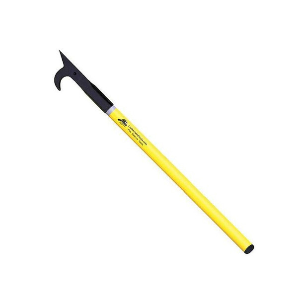 Leatherhead Tools American Hook, 10 ft. Pro-Lite Pole, HiViz Yellow PLY-10AH-B