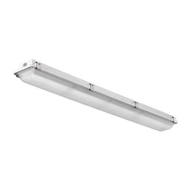Vapor Tight Fixture,4 ft L,2876 lm,18W