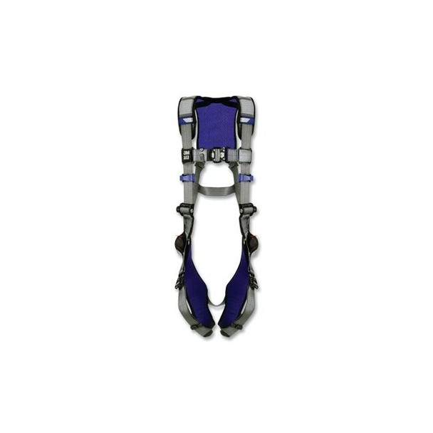 ExoFit™ X200 Comfort Vest Safety Harness, Back D-Ring, X-Large, Dual Lock Quick Connect